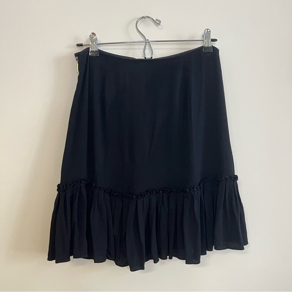 Kate Spade Tiered Black Mini Skirt - Picture 3 of 6